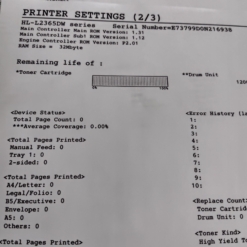 Brother HL L2366DW test 2