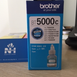mực in brother bt5000C xanh