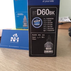 mực in màu btd60bk đen .chụp
